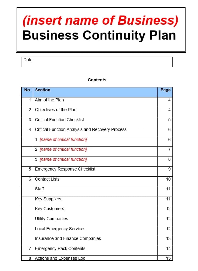 The Ultimate Guide To Business Continuity Plan For Small Business